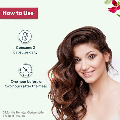 Oziva Plant Based Biotin Xtra, 7000 Mcg+ Biotin with Hair Growth with Keratin Builder, Vitamin for Hair Growth, Repair and Regeneration, Veg Capsules 60's - Hair & Skin