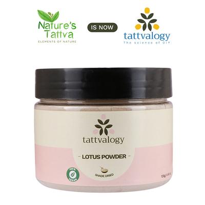 Nature's Tattva Lotus Powder 125 gm (N) - Skin-Treatment