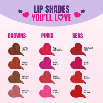 Elle18 Liquid Lip Color, Long-Lasting,  Matte, Transferproof, Smashing Red 5.6 ml - Liquid Lipsticks