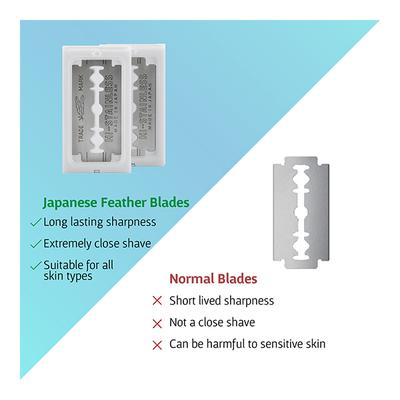 Bombay Shaving Company Stainless Blades (Pack of 2 X 10's) - Razors & Cartridges