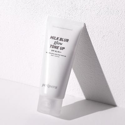 Peripera Milk Blur Tone Up Cream 04 Glow 60 ml - Highlighters & Illuminators