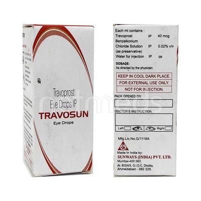 Travosun Eye Drops 3ml - Glaucoma-Ant