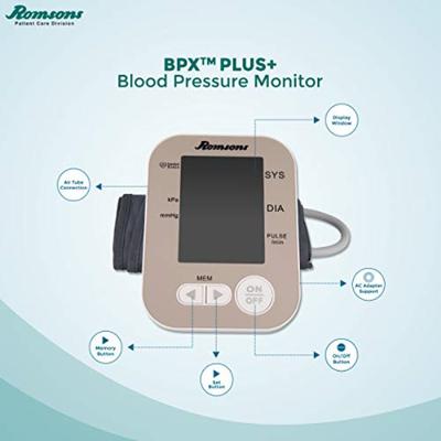 Romsons BPX Plus Blood Pressure Monitor 1's - Blood Glucose Monitors/Strips