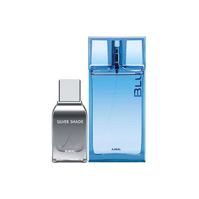 Buy Ajmal Silver Shade EDP Citrus Woody Perfume And Blu EDP
