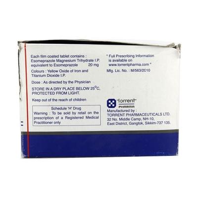 Nexpro Fast 20mg Tablet 10'S - Ulcer/Reflux/Flatulence-Aaa