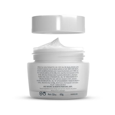 Lotus Herbals Whiteglow Skin Whitening & Brightening Nourishing Night Creme 60 gm - Face Creams