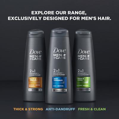Dove Men+Care Anti Dandruff 2in1 Shampoo+Conditioner 180 ml - Shampoos