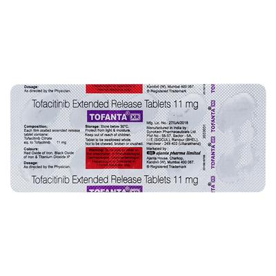 TOFANTA XR 11 Tablet 10's - Arthritis-Dis