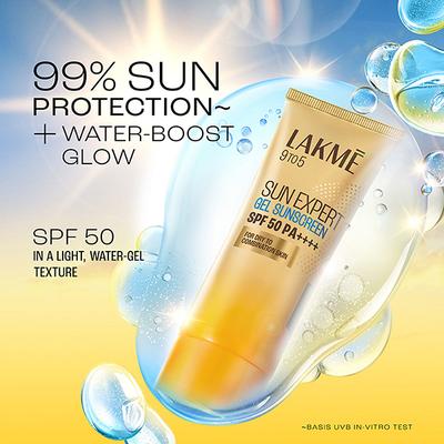 Lakme Sun Expert Pa SPF50 +++ Light-Weight Gel 50 gm - Face Sunscreen