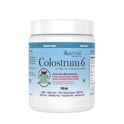 Asterveda Colostrum 6 Supplement Powder 250 g - Health Products