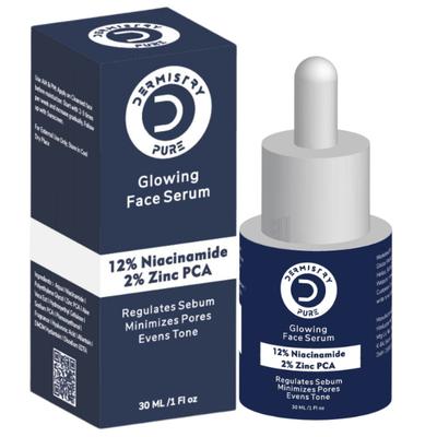 Dermistry Pure 12% Niacinamide 2% Zinc PCA Glowing Face Serum 30 ml - Face Serum