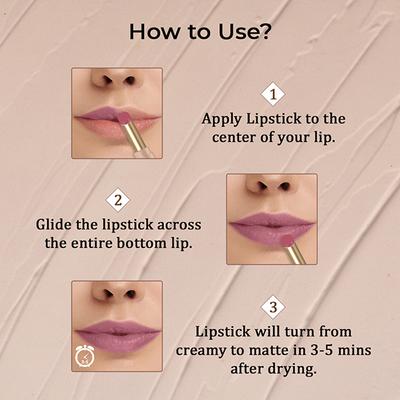 Tnw The Natural Wash Silky Matte Fusion Longstay Lip Color - Cosmic Pink 3.5 gm - Lipsticks