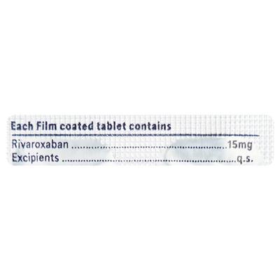 RIVARED 15 Tablet 10's - Blood Clot-Ant
