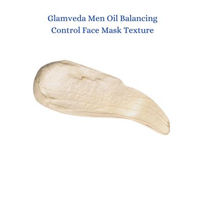 Glamveda Men Oil Control Face Mask With Aha Bha and Niacinamide 80 gm - Masks & Peels