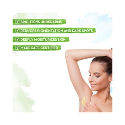 Mamaearth Vitamin C Underarm Cream with Vitamin C & Turmeric for Brighter Underarms 50 gm - Scrubs & Exfoliants