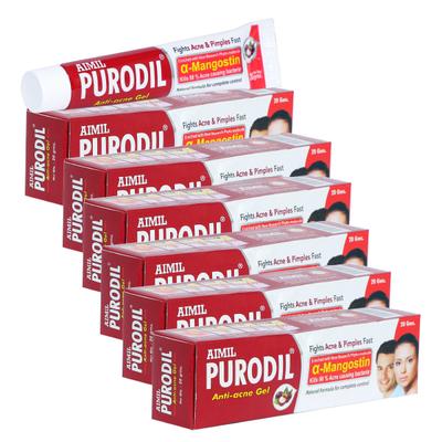Aimil Purodil Anti-Acne Gel (Pack of 6 x 20 gm) - Speciality Medicines