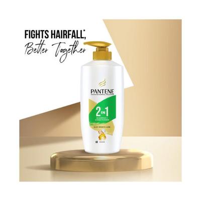 Pantene Pro-V Advanced Hairfall Solution, 2 in 1 Silky Smooth Care Shampoo & Conditioner 1000ml - Shampoos