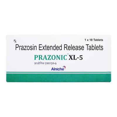 PRAZONIC XL 5 Tablet 10's - Hypertension-Per