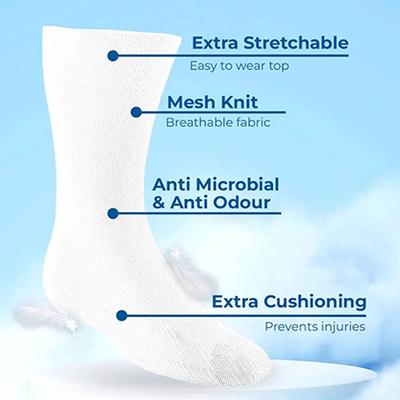 Dr Foot Diabetic Socks 2 pair - Callus Shavers & Stones