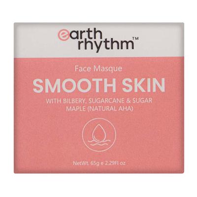 Earth Rhythm Smooth Skin Face Masque With Bilberry, Sugarcane & Sugar Maple 50 gm - Masks & Peels