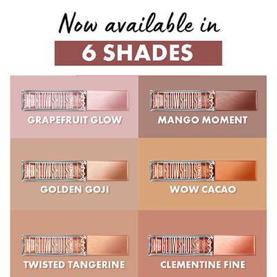 Nyx Professional Makeup Ultimate Glow Shots Liquid Eyeshadow - Twisted Tangerine 7.5 ml - Eyeshadow, Bases & Primers