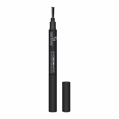 Half N Half Automatic Eyebrow Pencil & Brush, 002 Brown 0.4 gm - Eyebrow Pencils & Enhancers