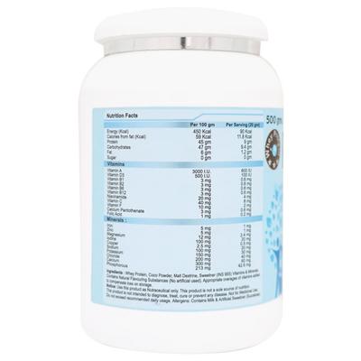 PROFULL SUGAR FREE SWISS CHOCOLATE FLAVOUR PROTEIN Powder 500gm - Supplements-Sup
