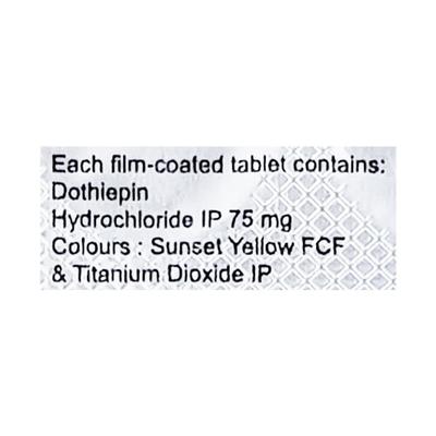 Dothip 75mg Tablet 10'S - Depression-Ant