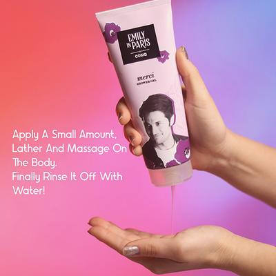 Cos-IQ Emily In Paris Gabriel's Merci Body Wash Shower Gel for Men 200 ml - Shower Gels & Body Wash