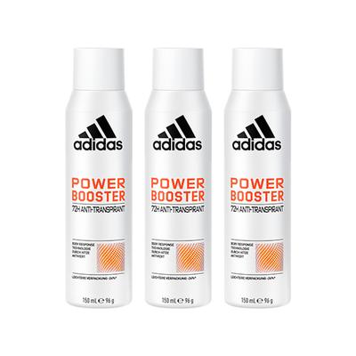 Adidas Power Booster 72H Anti-Perspirant 150ml Deodorant Set 3's - Women Deodorants/Roll-Ons
