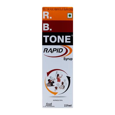 R B TONE RAPID Syrup 225ml - Supplements-Vam