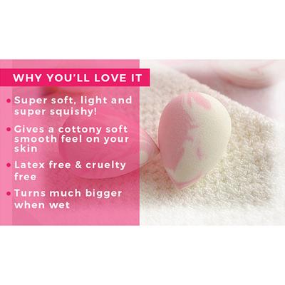 Plume Celestial Super Soft Makeup Sponge 1's - Sponges & Applicators
