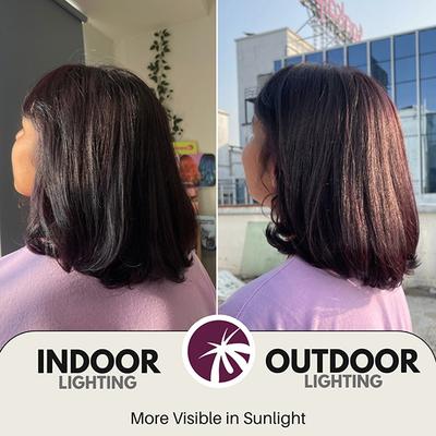 Paradyes Permanent Rich Burgundy Timeless Hair Tint for Complete Grey Coverage Rich Burgundy 160 gm - Crème