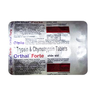 Orthal Forte Tablet 20'S - Pain relief-Ant