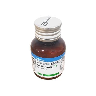 NEO MERCAZOLE 10 Tablet 130's - Hypothyroidism-Ant