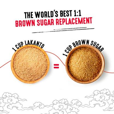 Lakanto Monkfruit Sweetener- Golden (Pack Of 2 x 200 g) 1's - Sugar Substitutes (Fitness)