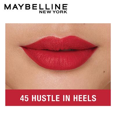 Maybelline New York Super Stay Ink Crayon Lipstick, 45 Hustle in Heels 1.2gm - Lipsticks