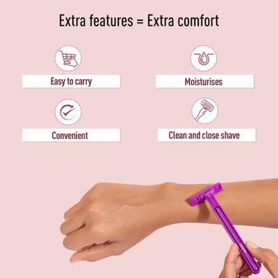Sirona Disposable Twin Blade Razor - Aloe Boost 1's - Shaving & Hair Removal