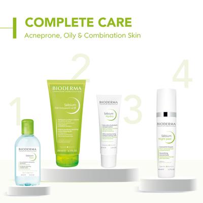 Bioderma Sebium Gel Moussant Actif Intense Purifying Cleansing Foaming Gel 200 ml - Scrubs & Exfoliants