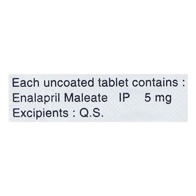 Enapril 5mg Tablet 15'S - Hypertension-ACE
