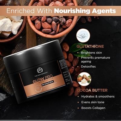 The Man Company Glow Pro Face Moisturizer for Hydration and Dark Spots Reduction 50 gm - Face Moisturizers