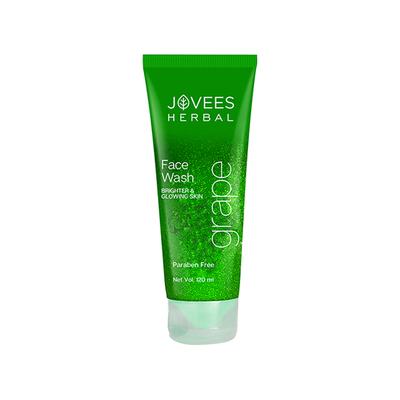 Jovees Herbal Grape Fairness Face Wash for Dull Skin and Paraben 120ml - Face Wash & Cleansers