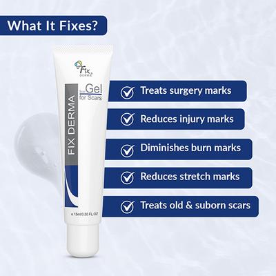 Fixderma Scar Gel 15 ml - Lotions & Creams