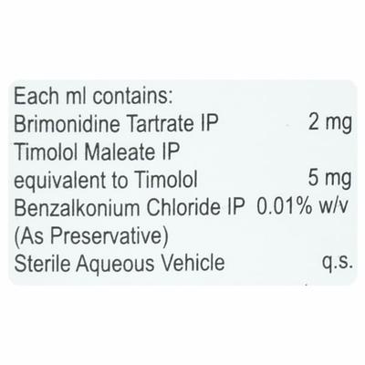 BRIOPT Ophthalmic Solution 5ml - Glaucoma-Ant