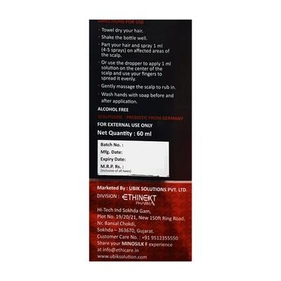 MINOSILK F Topical Solution 60ml - Hair Loss-Oth