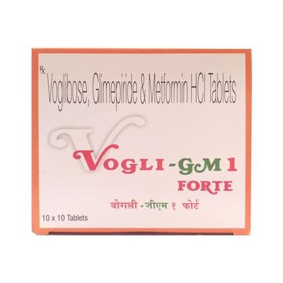 Vogli Gm1 Forte Tablet 10'S - Diabetes-Ant