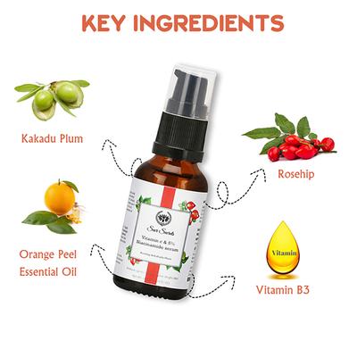 Seer Secrets Rosehip And Kakadu Plum Vitamin C & Niacinamide Serum 30 ml - Face Oils