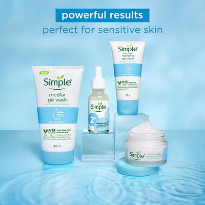 Simple Water Boost Hydratinggel Creme 50 gm - Face Moisturizers