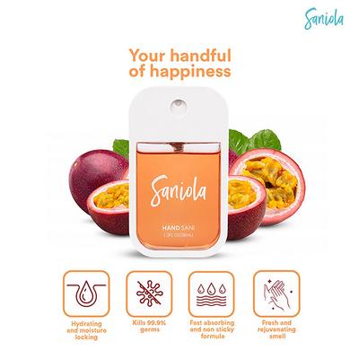Saniola Hand Sani Passion Fruit 38 ml - Hand Sanitizer