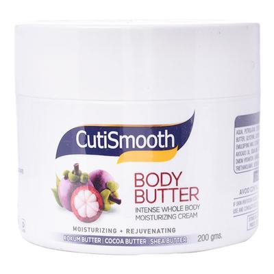 CUTISMOOTH Body Butter Intense Whole Body Moisturizing Cream 200gm - Dry Skin-Emo
